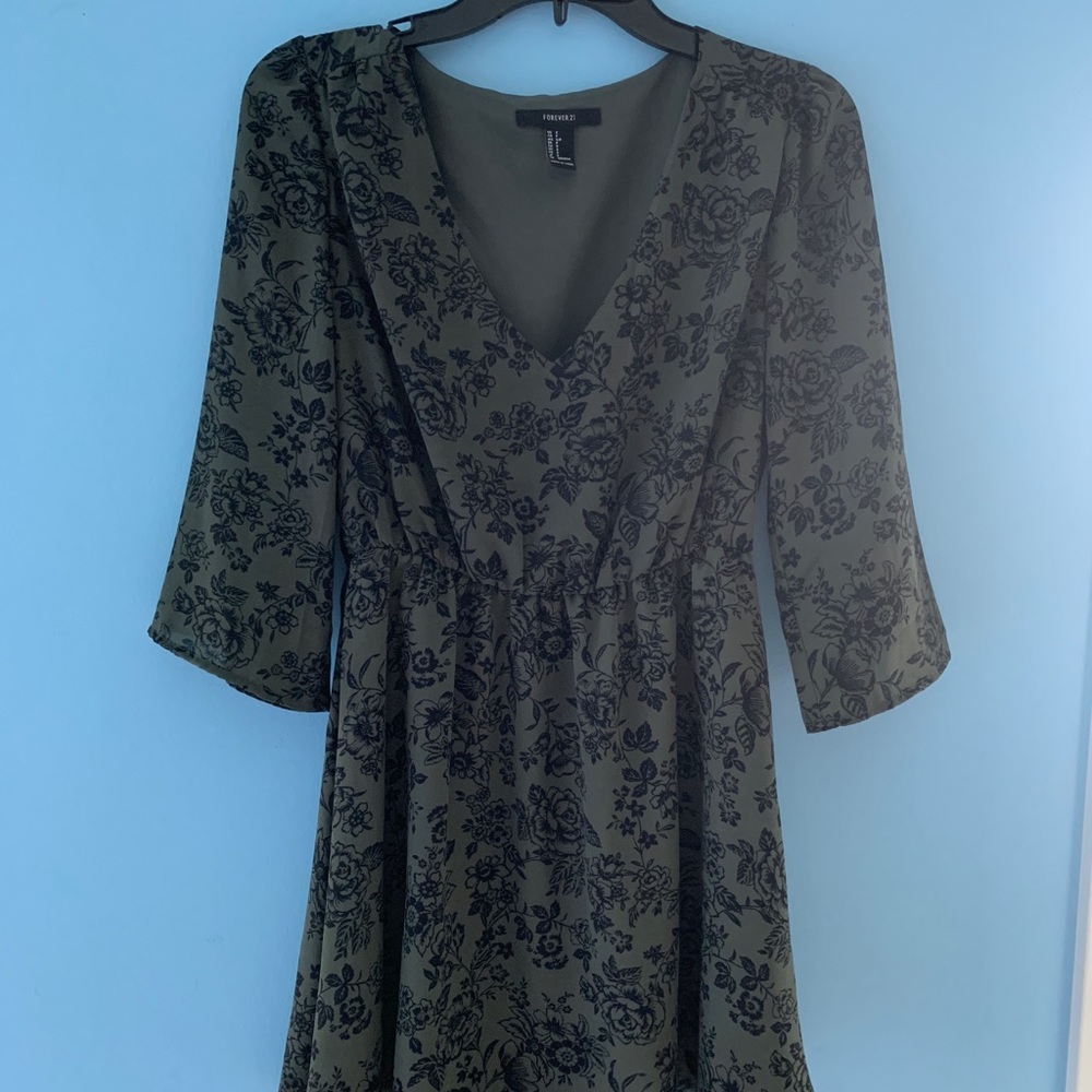 Green dress